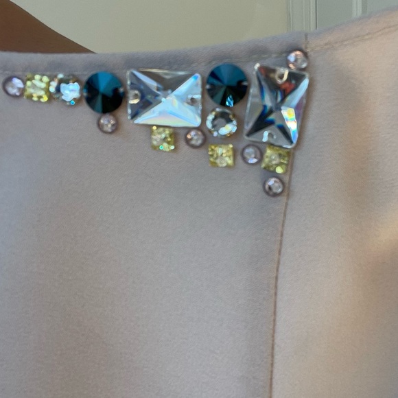 Custom Made Swarovski Crystal Embellished Cocoon Top - Picture 8 of 9